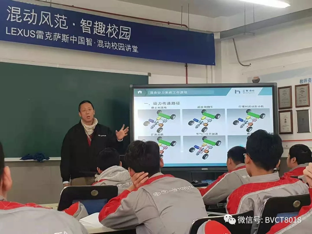 【汽车工程系】校企合作 | 雷克萨斯“混动风范，智趣校园”讲堂